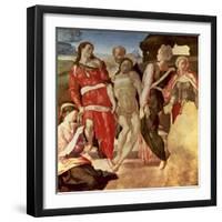 The Entombment, 1500-1501-Michelangelo-Framed Giclee Print