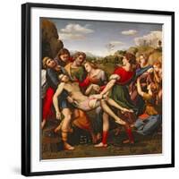 The Entombment, 1507-Raphael-Framed Giclee Print