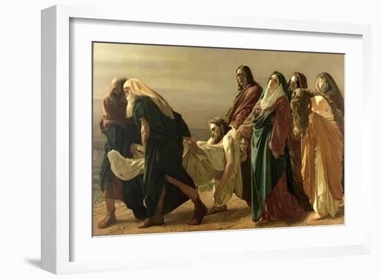 The Entombment, 1883-Antonio Ciseri-Framed Giclee Print