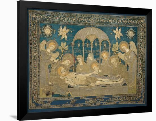 The Entombment (Altar Embroider), 1682-null-Framed Giclee Print