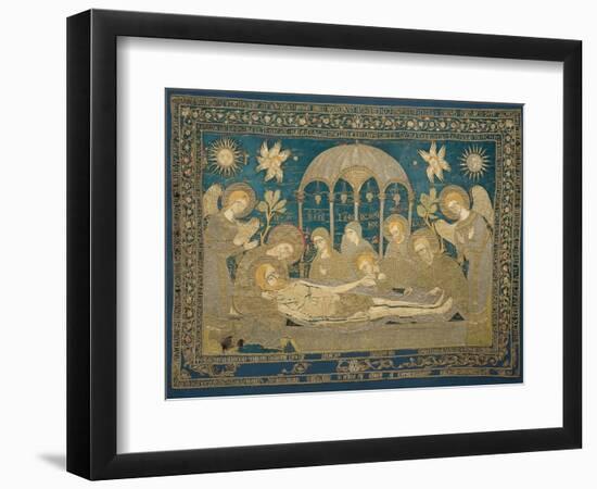 The Entombment (Altar Embroider), 1682-null-Framed Giclee Print