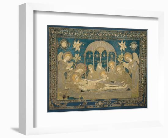 The Entombment (Altar Embroider), 1682-null-Framed Giclee Print