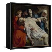 The Entombment, c.1612-Peter Paul Rubens-Framed Stretched Canvas