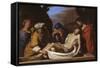 The Entombment, C.1656-Guercino-Framed Stretched Canvas