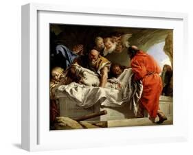 The Entombment of Christ, 1772-Giovanni Domenico Tiepolo-Framed Giclee Print