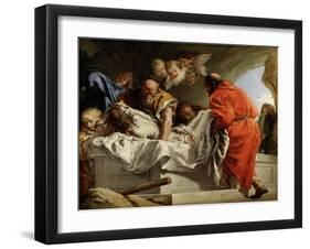 The Entombment of Christ, 1772-Giandomenico Tiepolo-Framed Giclee Print