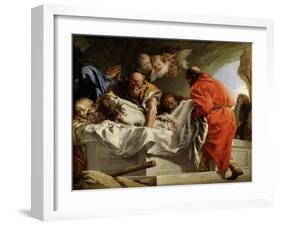 The Entombment of Christ, 1772-Giandomenico Tiepolo-Framed Giclee Print