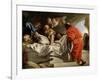The Entombment of Christ, 1772-Giandomenico Tiepolo-Framed Giclee Print