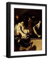 The Entombment of Christ, C.1659-60 (Oil on Canvas)-Luca Giordano-Framed Giclee Print