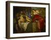 The Entombment of Christ, circa 1566-Titian (Tiziano Vecelli)-Framed Giclee Print