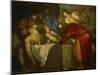 The Entombment of Christ, circa 1566-Titian (Tiziano Vecelli)-Mounted Giclee Print