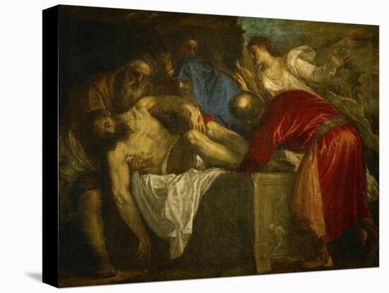 The Entombment of Christ, circa 1566-Titian (Tiziano Vecelli)-Stretched Canvas