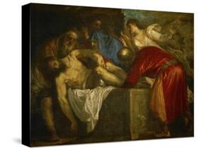 The Entombment of Christ, circa 1566-Titian (Tiziano Vecelli)-Stretched Canvas