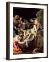 The Entombment of Christ-Simon Vouet-Framed Giclee Print