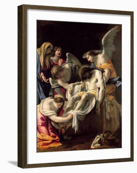 The Entombment of Christ-Simon Vouet-Framed Giclee Print