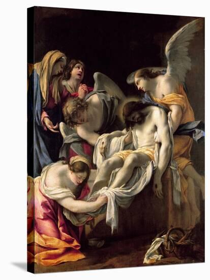 The Entombment of Christ-Simon Vouet-Stretched Canvas