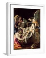 The Entombment of Christ-Simon Vouet-Framed Giclee Print