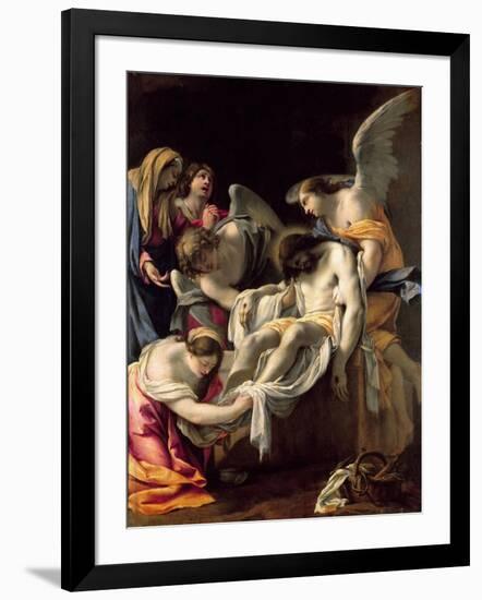 The Entombment of Christ-Simon Vouet-Framed Giclee Print