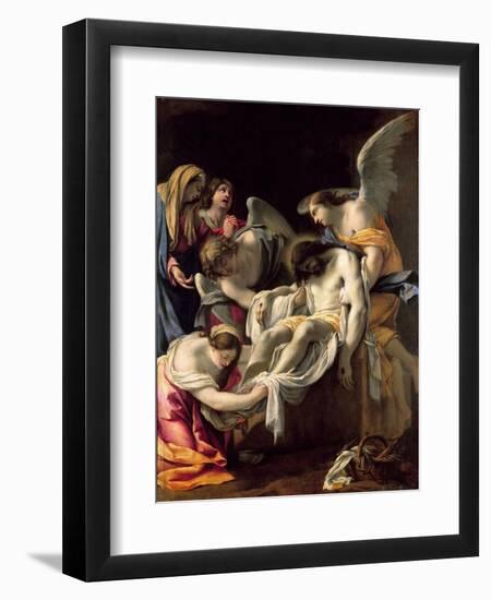 The Entombment of Christ-Simon Vouet-Framed Giclee Print