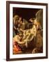 The Entombment (Oil on Panel)-Simon Vouet-Framed Giclee Print