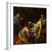 The Entombment-Simon Vouet-Framed Giclee Print