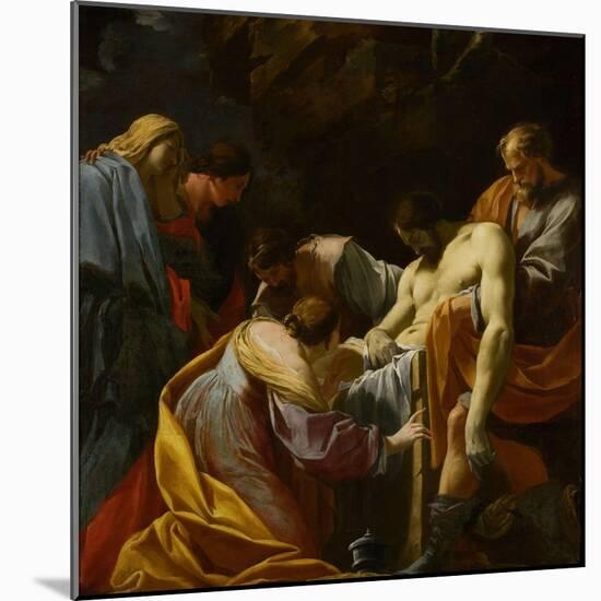 The Entombment-Simon Vouet-Mounted Giclee Print