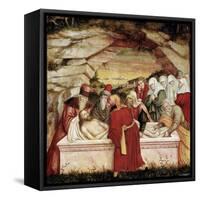 The Entombment-Lucas Cranach the Elder-Framed Stretched Canvas