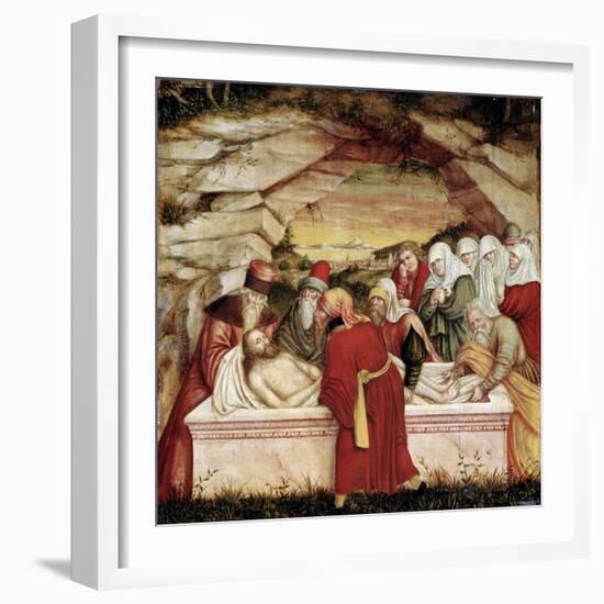 The Entombment-Lucas Cranach the Elder-Framed Giclee Print