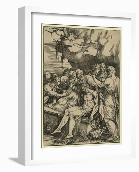 The Entombment-null-Framed Giclee Print