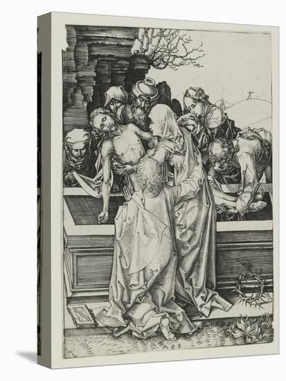 The Entombment-Martin Schongauer-Stretched Canvas