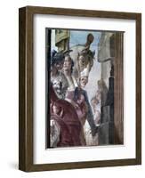 The Entourage of Cleopatra, 1746-47-Giovanni Battista Tiepolo-Framed Giclee Print