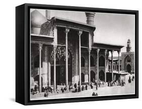 The Entrance Gate of the Kadimain Mosque Leading to the Tomb of the Imam Moosa Al Kadim, 1925-A Kerim-Framed Stretched Canvas
