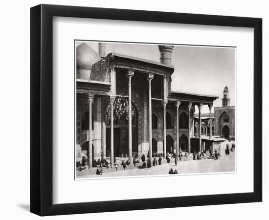 The Entrance Gate of the Kadimain Mosque Leading to the Tomb of the Imam Moosa Al Kadim, 1925-A Kerim-Framed Giclee Print