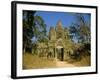 The Entrance Gate to Angkor Thom, Angkor, Siem Reap, Cambodia-Maurice Joseph-Framed Photographic Print