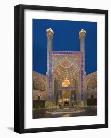 The Entrance Gate to Imam Mosque, Isfahan, Iran-Michele Falzone-Framed Photographic Print