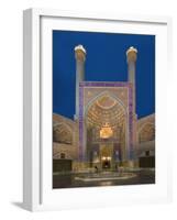 The Entrance Gate to Imam Mosque, Isfahan, Iran-Michele Falzone-Framed Photographic Print