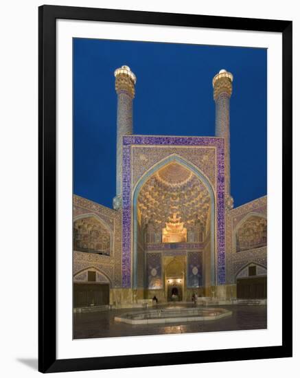 The Entrance Gate to Imam Mosque, Isfahan, Iran-Michele Falzone-Framed Photographic Print