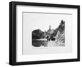 The Entrance Gateway from Inside the Precinct of Tthe Potala Palace, Lhasa, Tibet, 1903-04-John Claude White-Framed Giclee Print