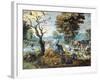 The Entrance into the Ark of Noah-Jan Van Vianened-Framed Giclee Print