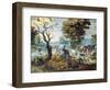 The Entrance into the Ark of Noah-Jan Van Vianened-Framed Giclee Print