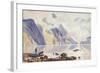 The Entrance, Milford Sound, New Zealand-null-Framed Giclee Print