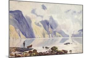 The Entrance, Milford Sound, New Zealand-null-Mounted Giclee Print