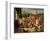 The Entrance of Alexander the Great (356-23 BC) into Babylon-Gasparo Diziani-Framed Giclee Print