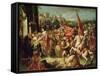 The Entrance of Alexander the Great (356-23 BC) into Babylon-Gasparo Diziani-Framed Stretched Canvas