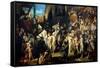 The Entrance of Emperor Charles V (1500-58) into Antwerp in 1520, 1878-Hans Makart-Framed Stretched Canvas