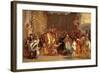 The Entrance of George IV (1762-1830) at Holyroodhouse, 1828-Sir David Wilkie-Framed Giclee Print