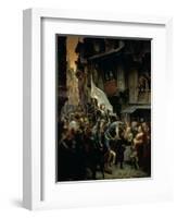 The Entrance of Joan of Arc into Orleans on 8th May 1429-Jean-jacques Scherrer-Framed Giclee Print