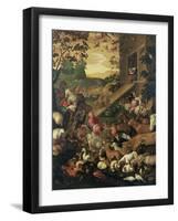 The Entrance of the Animals into the Ark-Jacopo Bassano-Framed Giclee Print