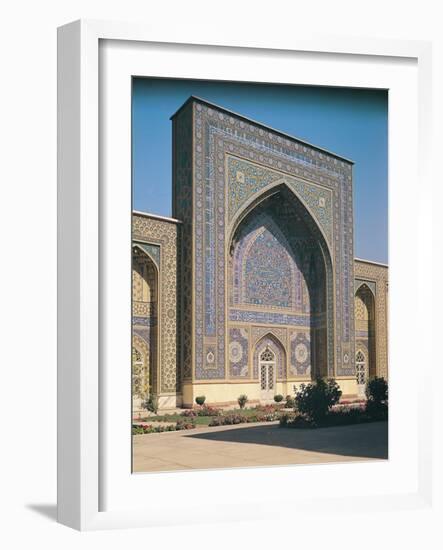 The Entrance Portal to the Shrine, Built in 1418-null-Framed Giclee Print