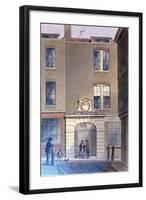 The Entrance to Bakers'Hall, 1855-Thomas Hosmer Shepherd-Framed Giclee Print